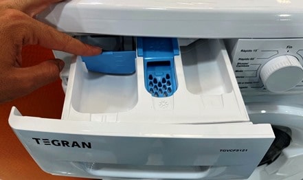 Cajón para detergentes de lavadora Tegran